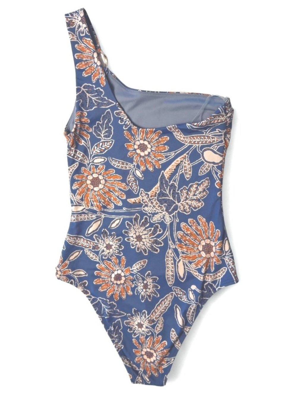 Cleobella Maya One Piece Swimsuit Magnolia Floral One Shoulder L NWT - Picture 5 of 11